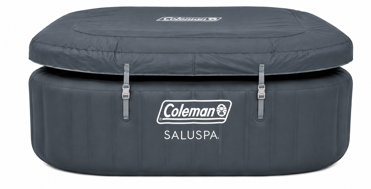 Coleman Saluspa Hawaii REPLACEMENT Leatheroid Cover (GREY) w/ Buckles without Bladder