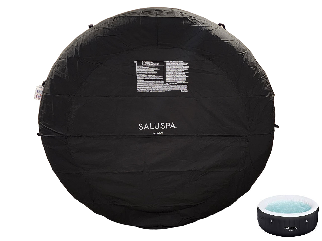 Bestway SaluSpa Miami REPLACEMENT Leatheroid Cover w/ Buckles without Bladder