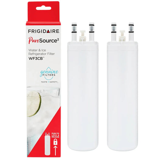 2 PACK Frigdaire WF3CB PureSource 3 Refrigerator Water Filters