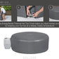 SaluSpa & Coleman 71" x 26" Round EnergySense Waterproof Thermal Spa Cover