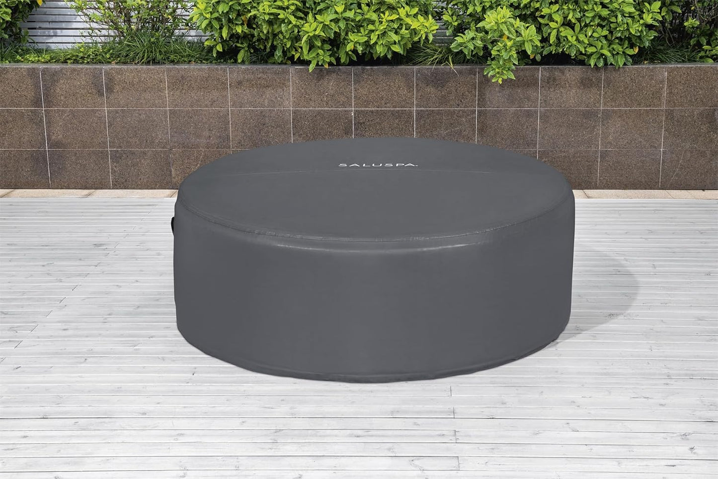 SaluSpa & Coleman 71" x 26" Round EnergySense Waterproof Thermal Spa Cover