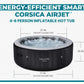 Saluspa Corsica BLACK REPLACEMENT AirJet Inflatable Hot Tub Only!
