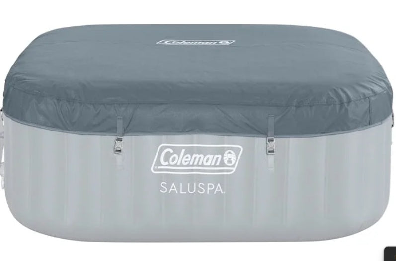Coleman Saluspa Hawaii REPLACEMENT Leatheroid Cover (GREY) w/ Buckles without Bladder