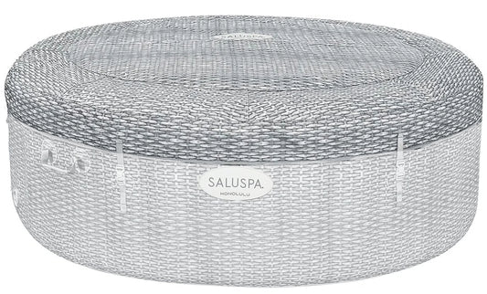 Saluspa Honolulu Replacement Leatheroid Hot Tub Cover 77" X 77" X 28"